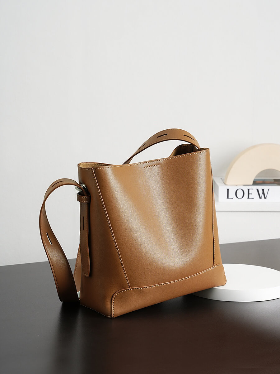 Genuine Leather Shoulder Bag - Image 5