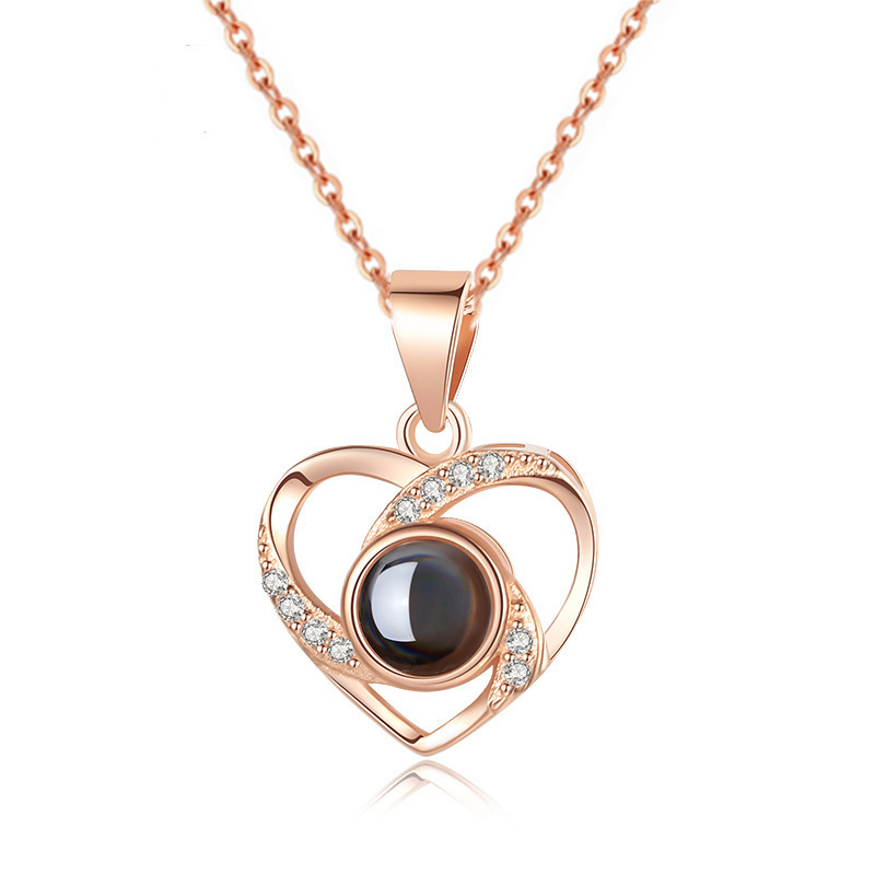 Heart Pendant Necklace - Image 2