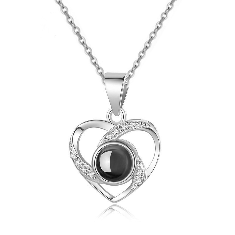 Heart Pendant Necklace - Image 3