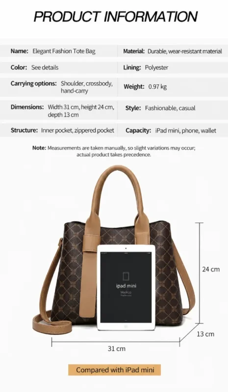Elegant-Tote-Bag-Product-Information-1