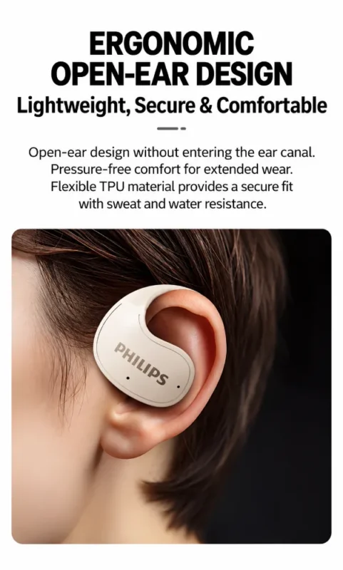 Ergonomic-Philips-Open-Ear-Earbud-Advertisement-8