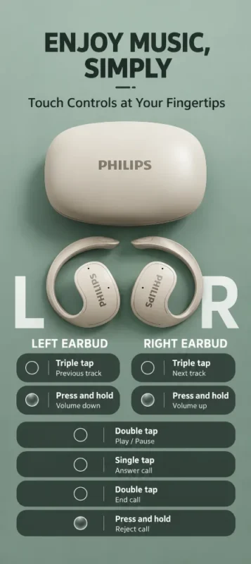 Philips-Open-Ear-Earbud-Touch-Controls-7