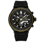 Reward men's quartz chronograph watch with silicone strap
