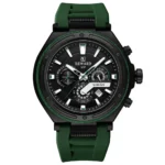 Reward men's quartz chronograph watch with silicone strap