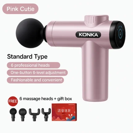 Konka rechargeable mini massage gun for muscle relaxation