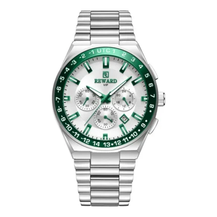 Reward RD813150M men's luminous quartz chronograph watch