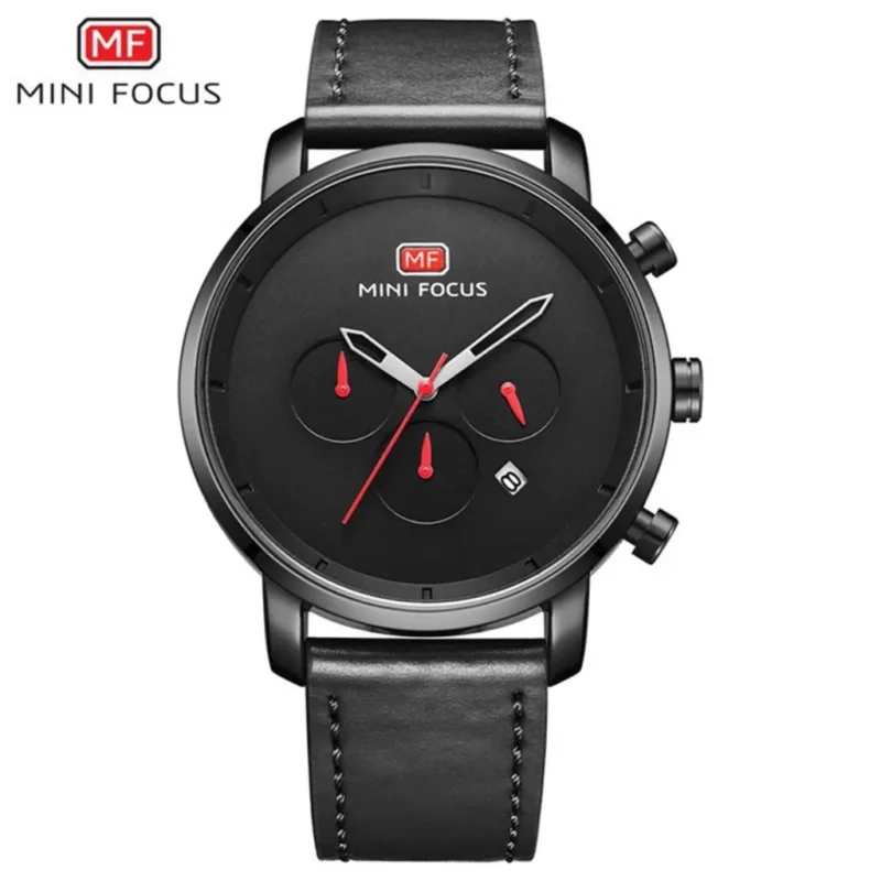 MINIFOCUS 0102 men's multifunction calendar watch