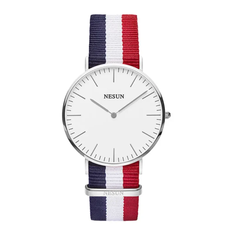 NESUN 8801 ultra-thin quartz watch for men and women