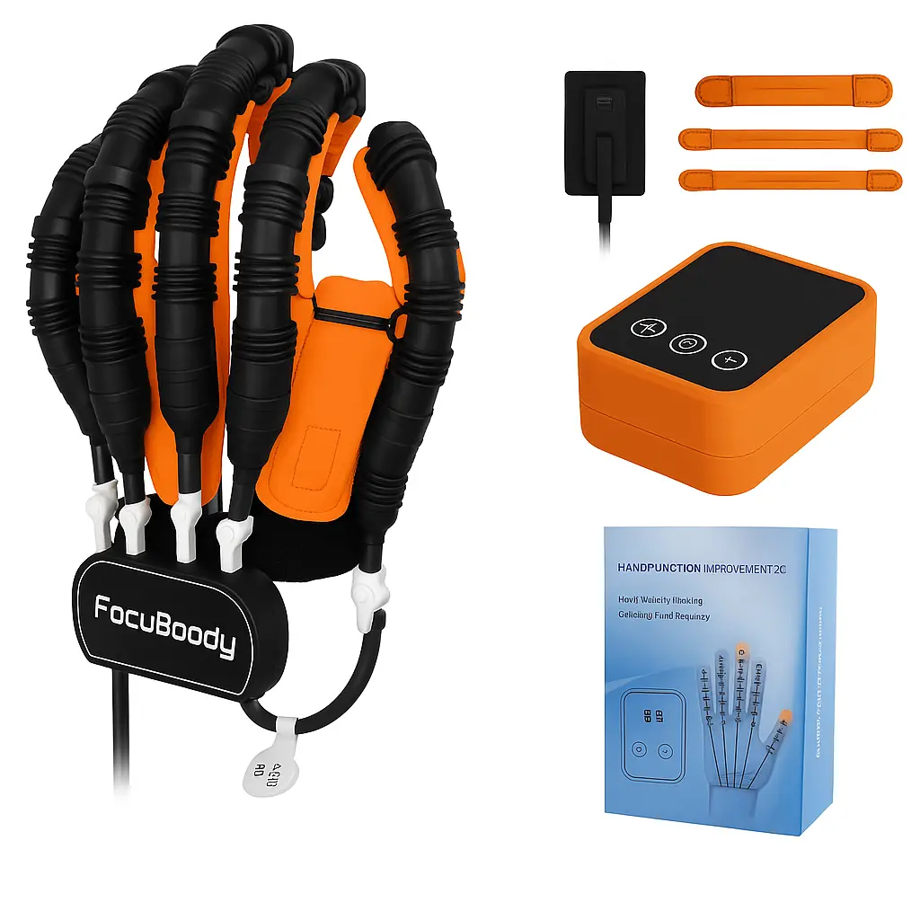 Plug-In Hand Rehabilitation Massage Robotic Glove Plug-in hand rehabilitation robotic massage glove