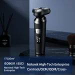 Men’s 3-head floating electric shaver with USB charging