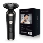 Men’s 3-head floating electric shaver with USB charging