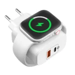 3-in-1 wireless charger with built-in watch charger