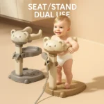 Anti-slip baby standing bath support
