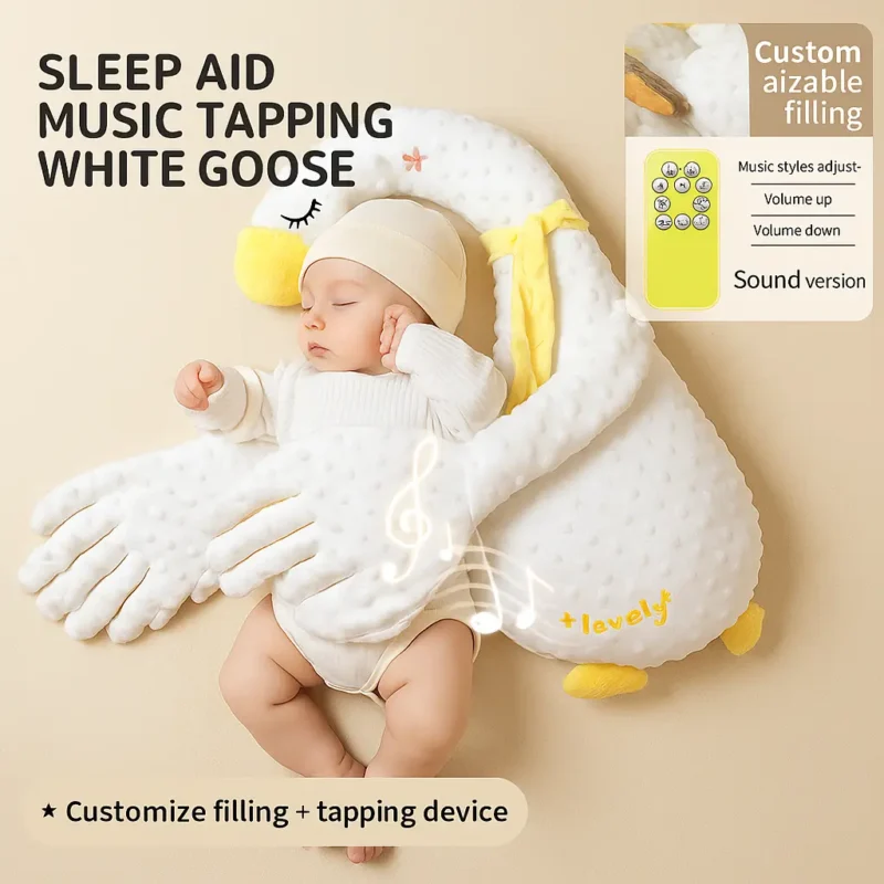 CPCCE baby soothing patting doll pillow