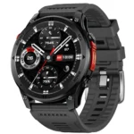 Rugged waterproof GPS smartwatch for outdoor sports