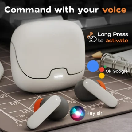 S36 TWS Bluetooth earbuds with dual-mic ENC