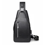 ChuongKaiye men's genuine leather chest crossbody bag