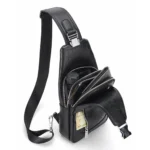 ChuongKaiye men's genuine leather chest crossbody bag