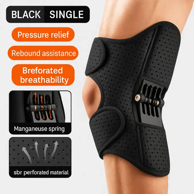 Walking assist knee support brace for joint support