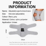 Walking assist knee support brace for joint support