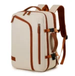 Expandable laptop backpack with USB port