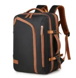 Expandable laptop backpack with USB port