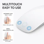 Wireless Bluetooth mouse for Apple MacBook and Mac computers