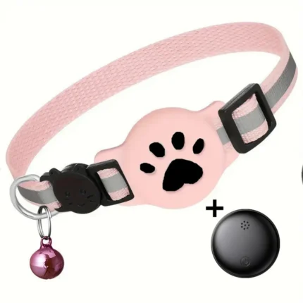 Waterproof cat locator collar with Apple Find My tracker