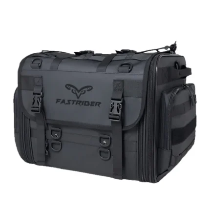Large-capacity waterproof motorcycle rear helmet bag