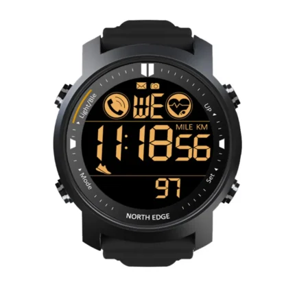 Amazon metal sports smartwatch with heart rate monitor