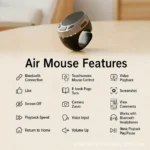 Bluetooth air mouse touchscreen remote control for mobile phones