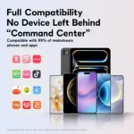 Bluetooth air mouse touchscreen remote control for mobile phones