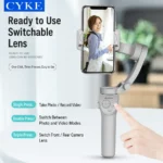 CYKE 3-axis AI face tracking gimbal stabilizer