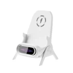 Automatic-sensing wireless phone charger stand