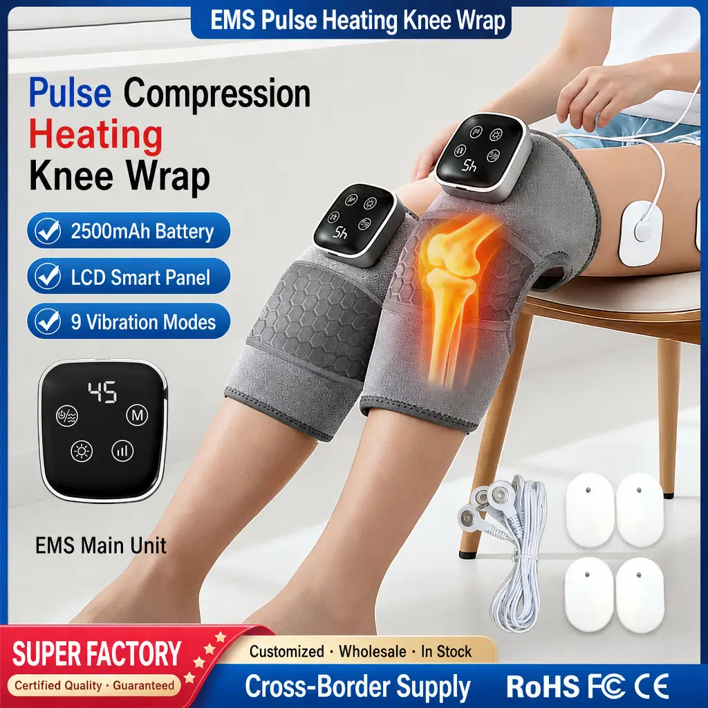 nour-420-image-0 Electric heating knee pad with massage function