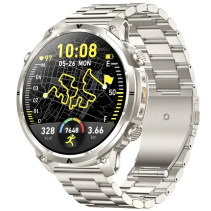 MK100 GPS sports smartwatch with 1.7-inch display