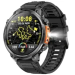 MK100 GPS sports smartwatch with 1.7-inch display