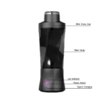 Large-capacity portable blender with ice-crushing function