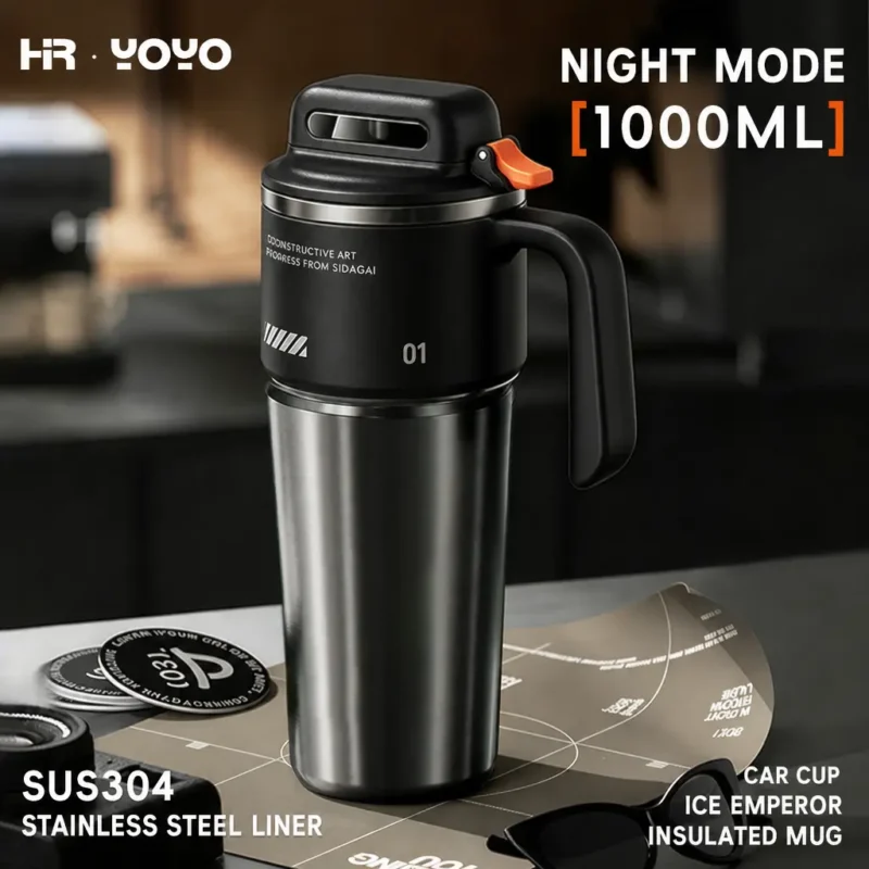 Cyber Ice King 304 stainless steel insulated water bottle